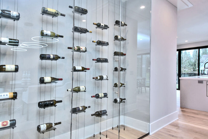 Suspended Cable Wine Rack - Cable Wine Cellars