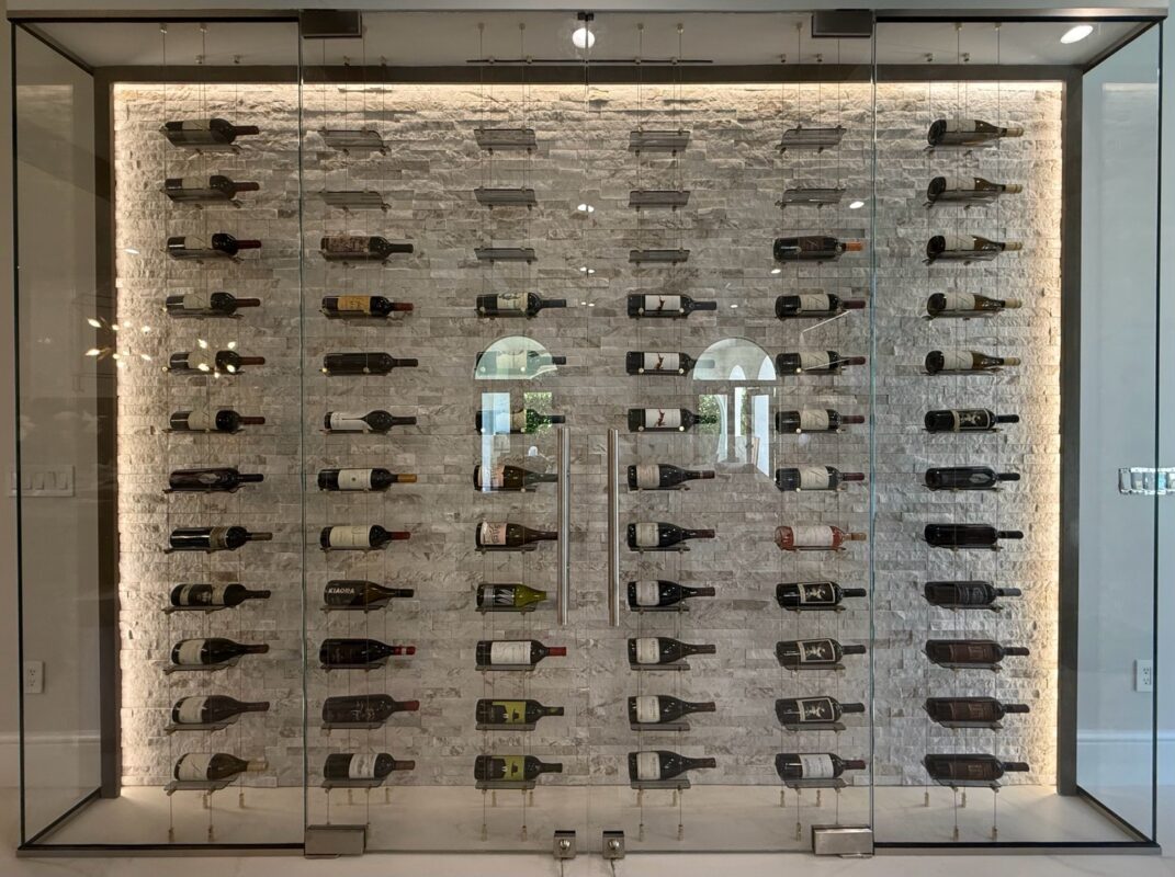 Floating Wine Racks