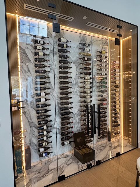 Invisible Cable Wine Racking